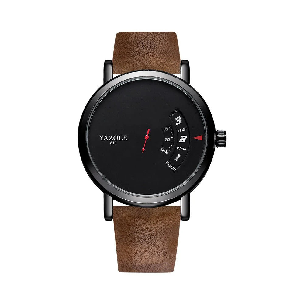 Men's Turntable Waterproof Watch